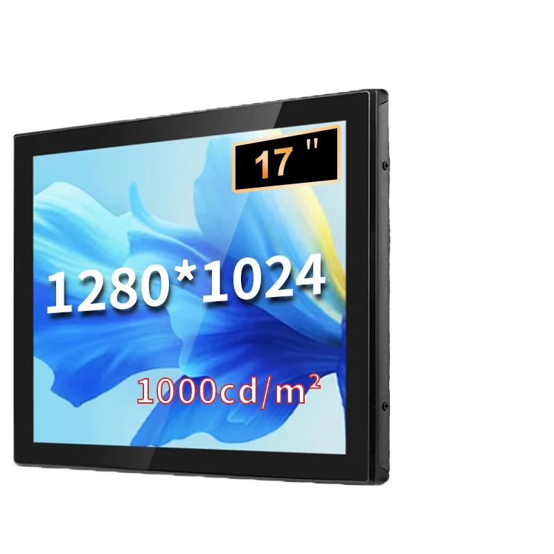 17 Inch 1280*1024 HD 4:3 New Outdoor 1000NITS Industrial Panel Waterproof Open Frame Capacitive Touch Screen VESA Mount LCD
17 Inch 1280*1024 HD 4:3 New Outdoor 1000NITS Industrial Panel Waterproof Open Frame Capacitive Touch Screen VESA Mount LCD