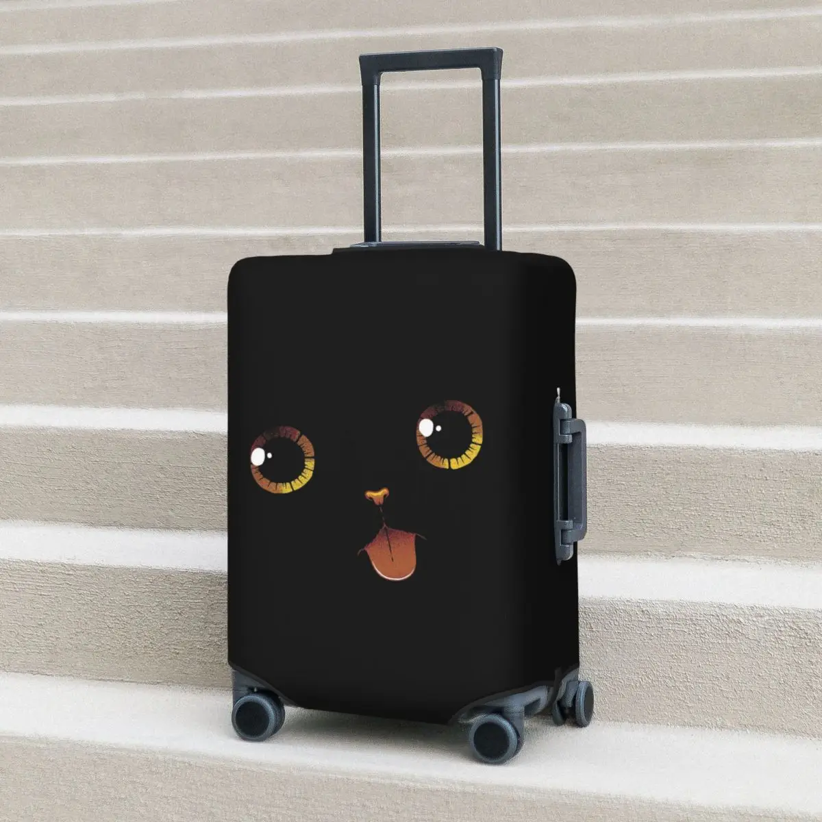 Cute Black Cat Minimalist Tongue By Tobe Fonseca Suitcase Cover Protection Elastic Trip Luggage Protector Covers for 18-32 Inch
Cute Black Cat Minimalist Tongue By Tobe Fonseca Suitcase Cover Protection Elastic Trip Luggage Protector Covers for 18-32 Inch