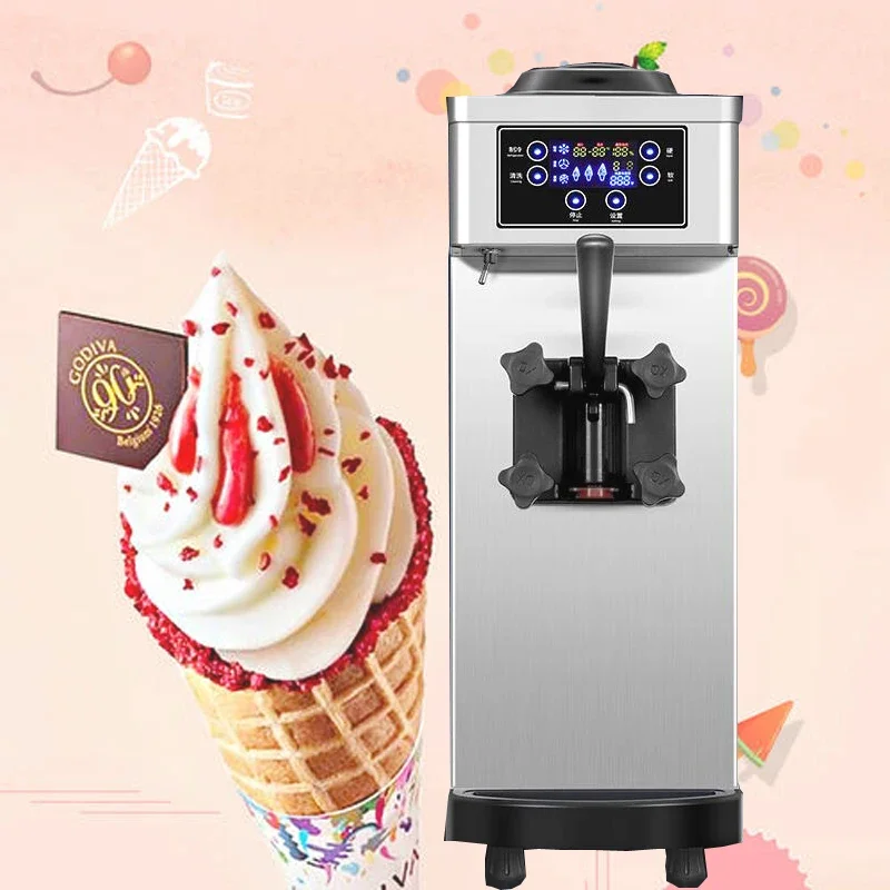 Outdoor food stall Ice cream machine commercial small desktop Single Flavor cone ice cream machine mini ice cream machine
Outdoor food stall Ice cream machine commercial small desktop Single Flavor cone ice cream machine mini ice cream machine