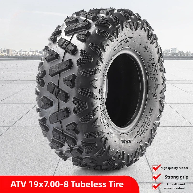 Four-wheel ATV Accessories 19X7-8 Vacuum Tire Sightseeing Car Go-kart A-flower Upgraded Thickened Tire 180/75-8
Four-wheel ATV Accessories 19X7-8 Vacuum Tire Sightseeing Car Go-kart A-flower Upgraded Thickened Tire 180/75-8