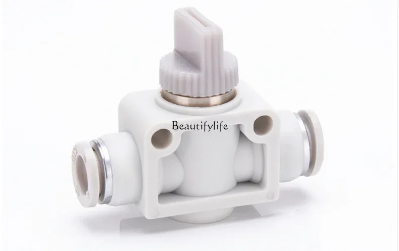 Quick Connector Air Pipe Quick Plug Plastic Hand Valve Switch Valve AHVFF-4/6/8/10/12Q
Quick Connector Air Pipe Quick Plug Plastic Hand Valve Switch Valve AHVFF-4/6/8/10/12Q