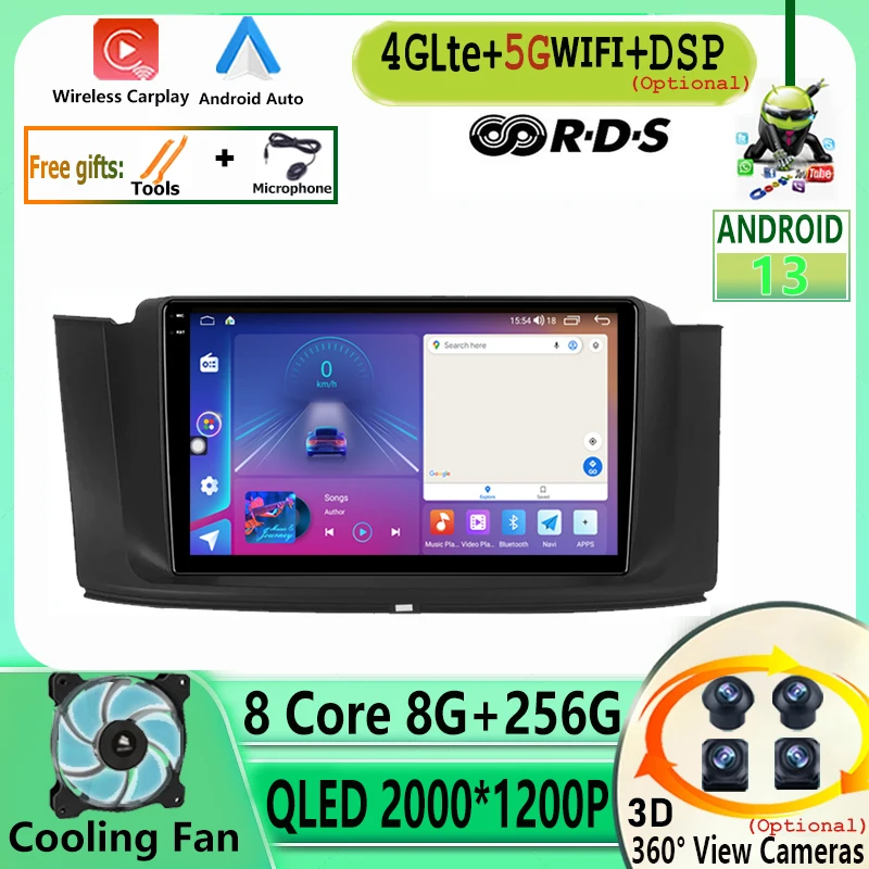 Android 13 For Geely Emgrand GT GC9 Borui 2015 - 2016 Car Radio DSP FM Auto GPS Navigation Video Player Stereo 9 Inch Bluetooth
Android 13 For Geely Emgrand GT GC9 Borui 2015 - 2016 Car Radio DSP FM Auto GPS Navigation Video Player Stereo 9 Inch Bluetooth