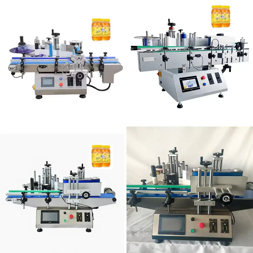 Table Top Automatic Round Bottle Labeling Machine with Conveyor Manual Paper Label Sticker Good Price
Table Top Automatic Round Bottle Labeling Machine with Conveyor Manual Paper Label Sticker Good Price