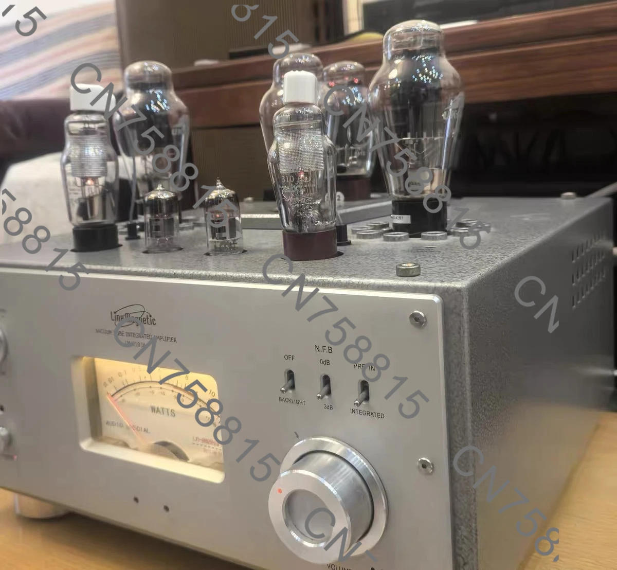 (110V/220V),Integrated Amp Single Ended 300B*2 5U4G*2 8W*2,Line Magnetic Tube Amplifier LM-210IA
(110V/220V),Integrated Amp Single Ended 300B*2 5U4G*2 8W*2,Line Magnetic Tube Amplifier LM-210IA