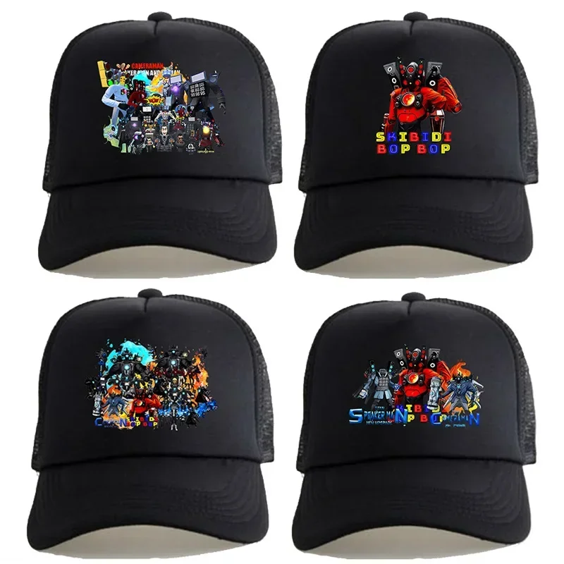 Skibidi Toilet Children's Baseball Cap Anime Boy Hat 48-54CM Adjustable Kids Cotton Sun Hat Outdoor Visor Hats Titan Speakerman
Skibidi Toilet Children's Baseball Cap Anime Boy Hat 48-54CM Adjustable Kids Cotton Sun Hat Outdoor Visor Hats Titan Speakerman
