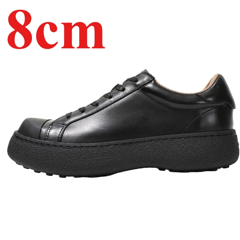 Genuine Leather Retro Casual Shoes for Men's Height Increase 8cm Elevated Shoes Comfortable Commuter Hand-stitched Training Shoe
Genuine Leather Retro Casual Shoes for Men's Height Increase 8cm Elevated Shoes Comfortable Commuter Hand-stitched Training Shoe
