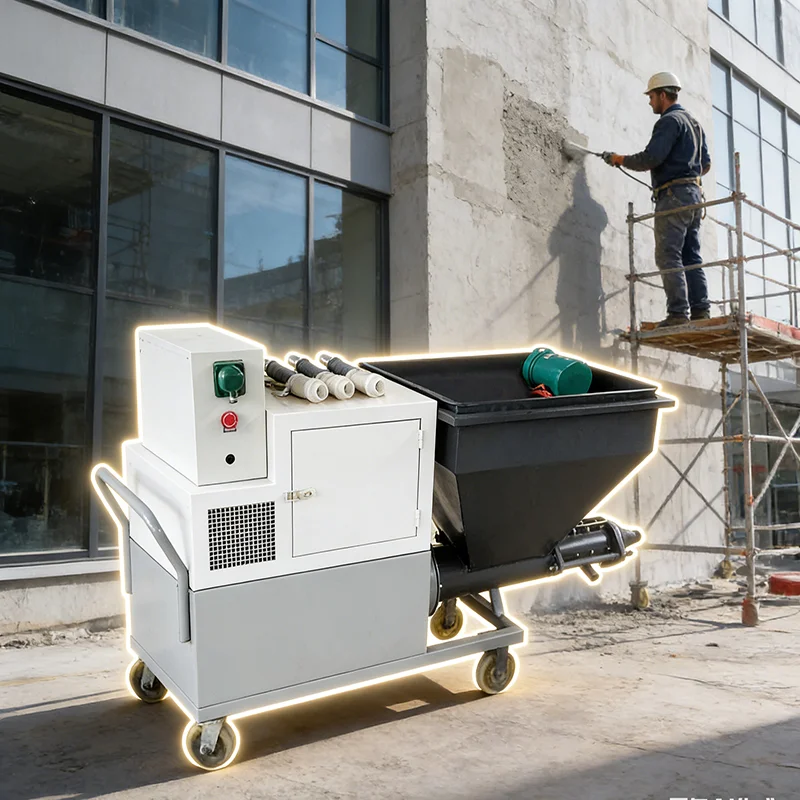 Electric Cement Mortar Spraying Machine 220V High Efficiency Stucco Pump Wall Plaster Sprayer Construction Tools for Building
Electric Cement Mortar Spraying Machine 220V High Efficiency Stucco Pump Wall Plaster Sprayer Construction Tools for Building