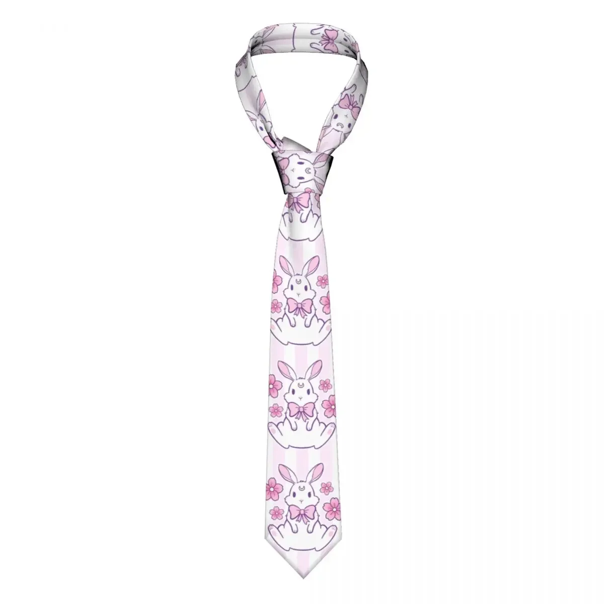 Sakura Bunny Necktie Men Women Silk Polyester 8 cm Classic Lovely Rabbit Cartoon Print Neck Tie for Men Daily Wear Cravat Party
Sakura Bunny Necktie Men Women Silk Polyester 8 cm Classic Lovely Rabbit Cartoon Print Neck Tie for Men Daily Wear Cravat Party