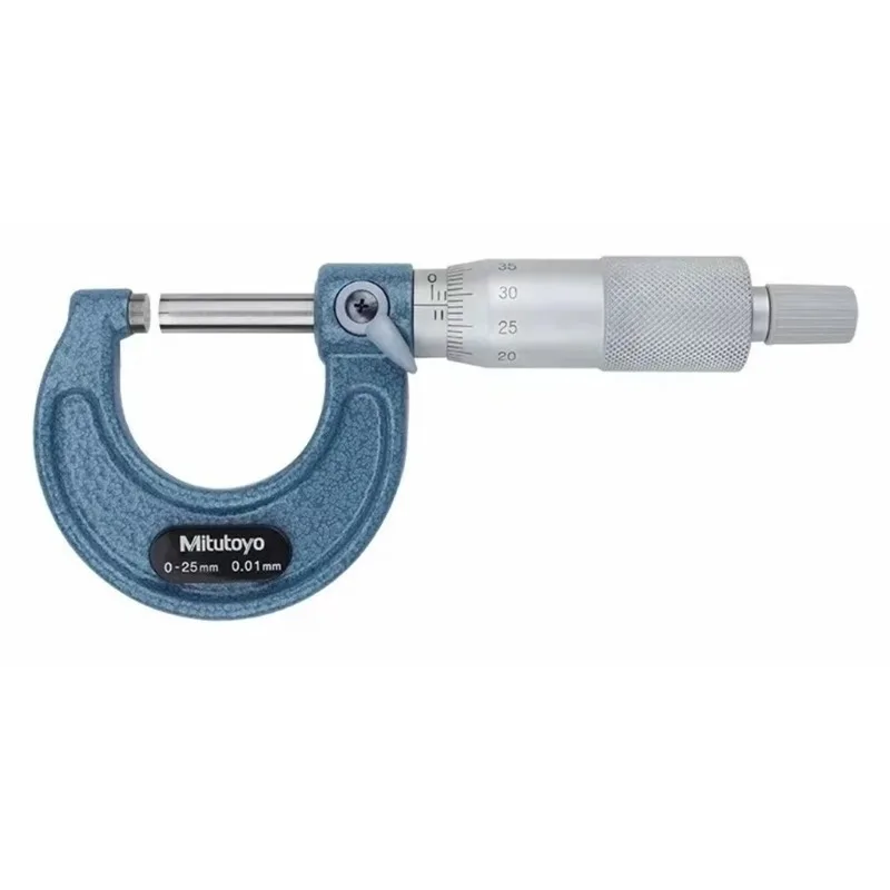 High-Precision Micrometer with 0-25/25-50/50-75/75-100mm Measuring Ranges, Anti-Rust Metal Body, Clear Scale
High-Precision Micrometer with 0-25/25-50/50-75/75-100mm Measuring Ranges, Anti-Rust Metal Body, Clear Scale
