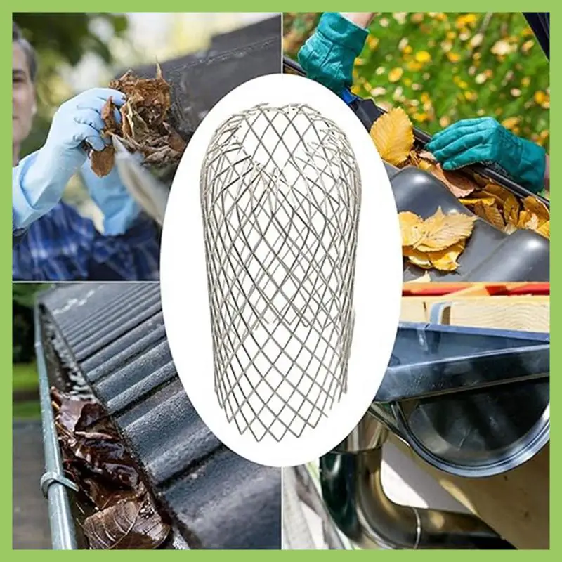 6PCS Gutter Filters, Eaves And Roof Drain Pipe Anti-Leaf Filters, Gutter Anti-Blocking Net To Prevent Clogging Easy To Use
6PCS Gutter Filters, Eaves And Roof Drain Pipe Anti-Leaf Filters, Gutter Anti-Blocking Net To Prevent Clogging Easy To Use