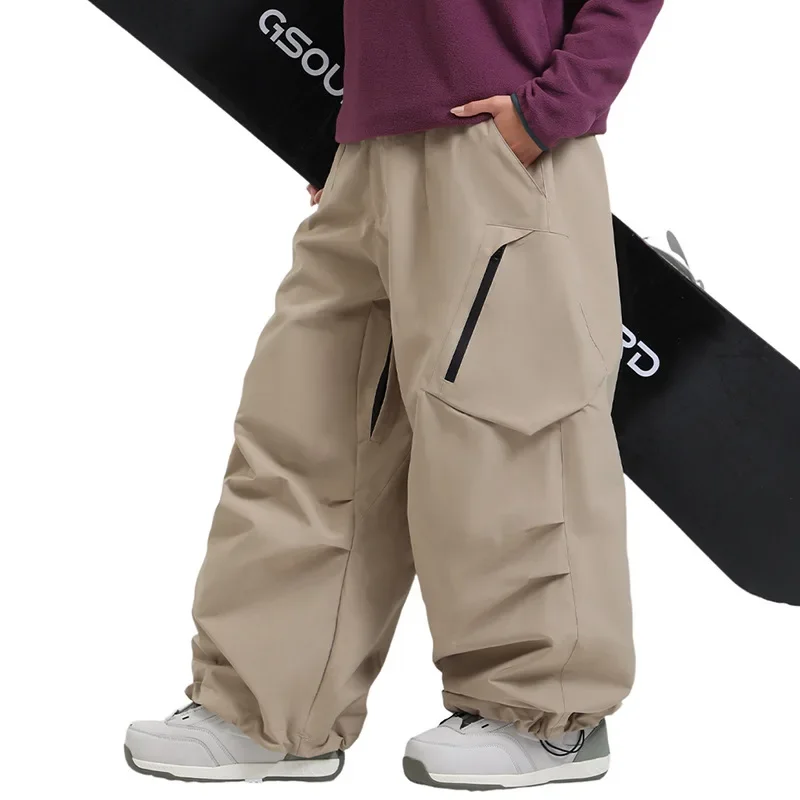 2025 New Ski Pants Women's Winter Outdoor Single Board Windproof Waterproof Warm Pants Men's Sports Loose Wide Leg Pants
2025 New Ski Pants Women's Winter Outdoor Single Board Windproof Waterproof Warm Pants Men's Sports Loose Wide Leg Pants