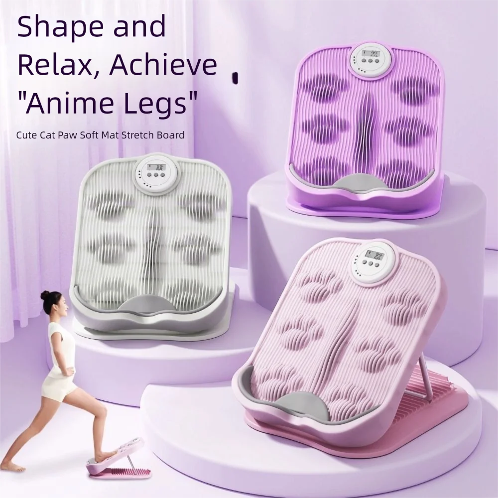 Adjustable Calf Stretching Board Non-slip with Digital Timer Exercise Tilt Ramp 18 Levels Triangular Structure
Adjustable Calf Stretching Board Non-slip with Digital Timer Exercise Tilt Ramp 18 Levels Triangular Structure