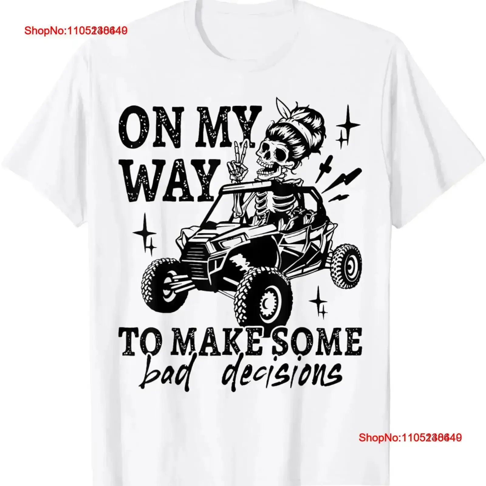 SXS UTV On My Way To Make Some Bad Decisions Offroad T Shirt vintage Washed streetwear graphic Slightly designer clothes
SXS UTV On My Way To Make Some Bad Decisions Offroad T Shirt vintage Washed streetwear graphic Slightly designer clothes