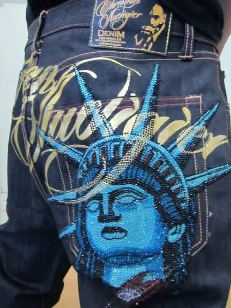 Harajuku Vintage 2000s Statue of liberty Diamonds Jeans Casual Denim Pants High Waist Straight Wide Leg Jeans Y2k Women Clothing
Harajuku Vintage 2000s Statue of liberty Diamonds Jeans Casual Denim Pants High Waist Straight Wide Leg Jeans Y2k Women Clothing