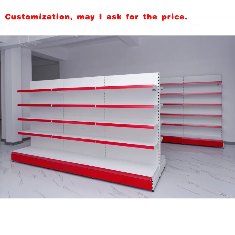 custom.Retail Display Shelving Unit Gondola Grocery Store Shelving Metal Display Racks Shop
custom.Retail Display Shelving Unit Gondola Grocery Store Shelving Metal Display Racks Shop