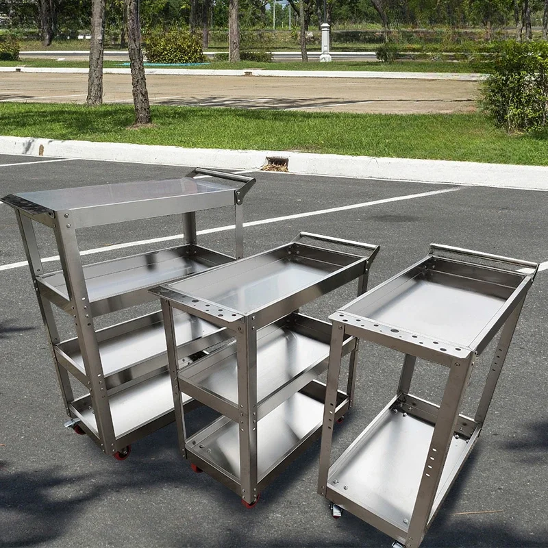 Multifunctional stainless steel car storage tool cart thickened trolley maintenance Auto repair
Multifunctional stainless steel car storage tool cart thickened trolley maintenance Auto repair