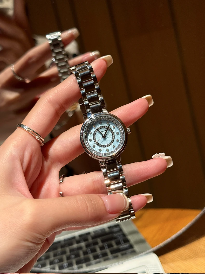 Женские часы со звездным небом и бриллиантами — модный кварцевый минималистичный браслет, элегантный подарок для нее
Женские часы со звездным небом и бриллиантами — модный кварцевый минималистичный браслет, элегантный подарок для нее