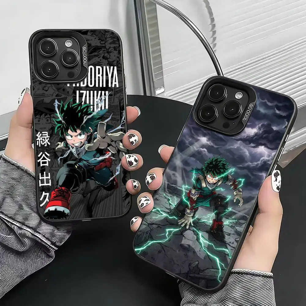 Hero Academia Midoriya zuku Phone Case For iPhone 17,16,15,14,13,12,11 Plus,Pro Max,XS,Colored Silver Plated Inside Cover
Hero Academia Midoriya zuku Phone Case For iPhone 17,16,15,14,13,12,11 Plus,Pro Max,XS,Colored Silver Plated Inside Cover