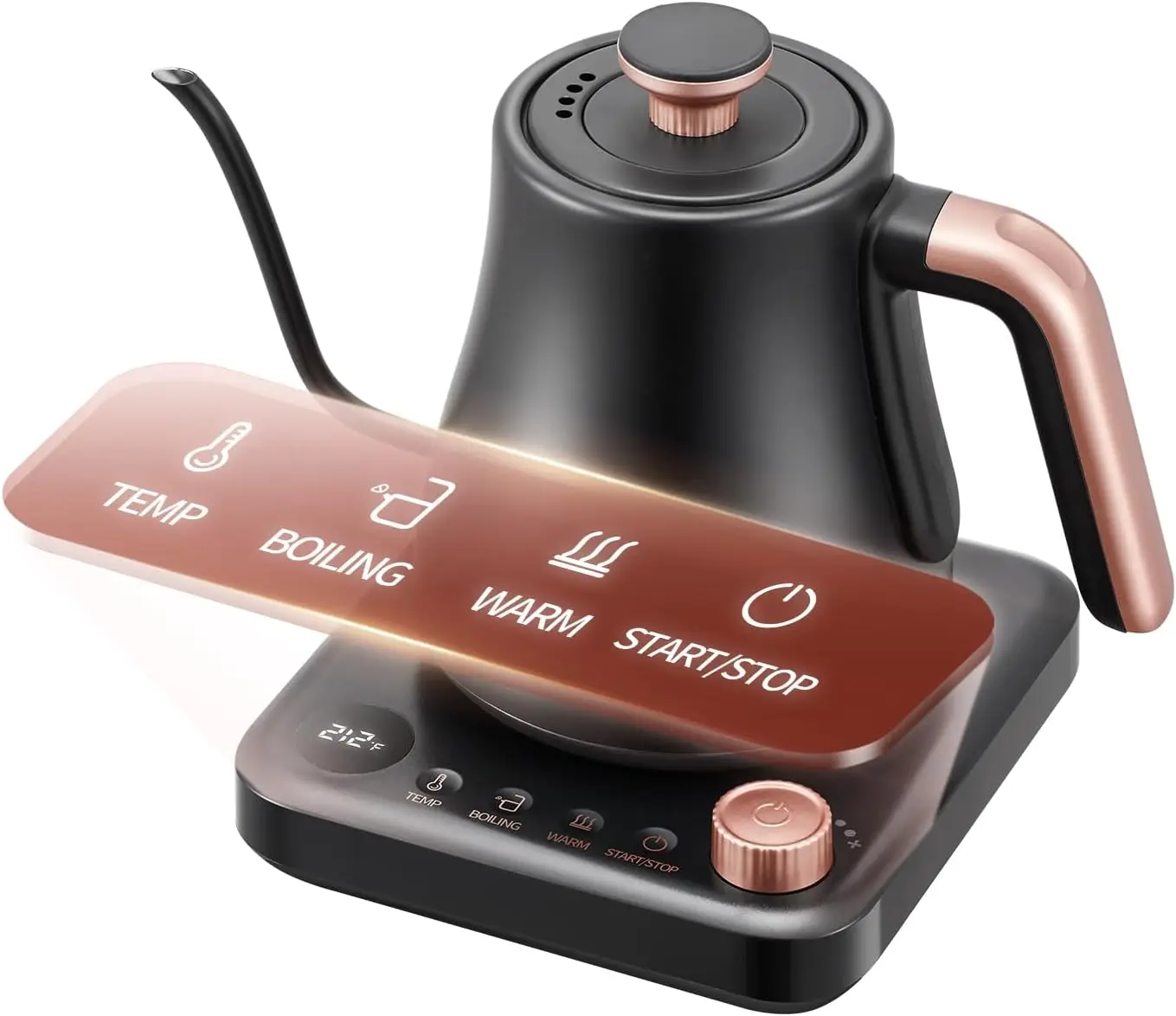 Gooseneck Electric Kettle: 1000W Electric Kettles with Temperature Control 0.8L Stainless Steel Electric Tea Kettle Gooseneck
Gooseneck Electric Kettle: 1000W Electric Kettles with Temperature Control 0.8L Stainless Steel Electric Tea Kettle Gooseneck