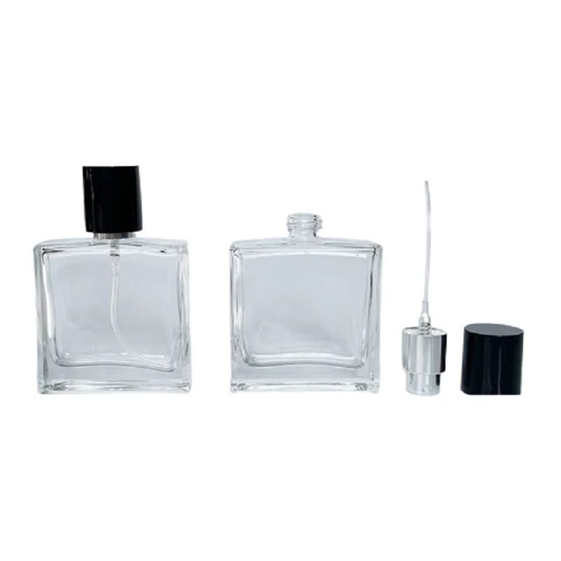 5pcs Square Glass Atomizer Empty Transparent 30ML 50ML Clear Cosmetic Packaging Silver Spray Pump Fragrance Perfume Bottles
5pcs Square Glass Atomizer Empty Transparent 30ML 50ML Clear Cosmetic Packaging Silver Spray Pump Fragrance Perfume Bottles