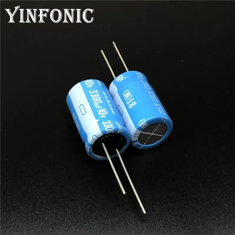 2Pcs/20Pcs NICHICON BT Series 16x25mm Highly Dependable Reliability 10V3300uF Aluminum Electrolytic Capacitor
2Pcs/20Pcs NICHICON BT Series 16x25mm Highly Dependable Reliability 10V3300uF Aluminum Electrolytic Capacitor