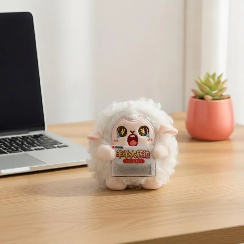 Cute Fluffy Lamb Plush Pendant Kawaii Sheep Stuffed Doll Keychain Portable Bag Hanging Decor for Travel Use
Cute Fluffy Lamb Plush Pendant Kawaii Sheep Stuffed Doll Keychain Portable Bag Hanging Decor for Travel Use