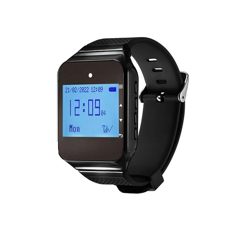 New Wireless Restaurant Pager Waiter Calling System with Watch Call Button for Hookah Bar Cafe Bar Customer Service Black
New Wireless Restaurant Pager Waiter Calling System with Watch Call Button for Hookah Bar Cafe Bar Customer Service Black