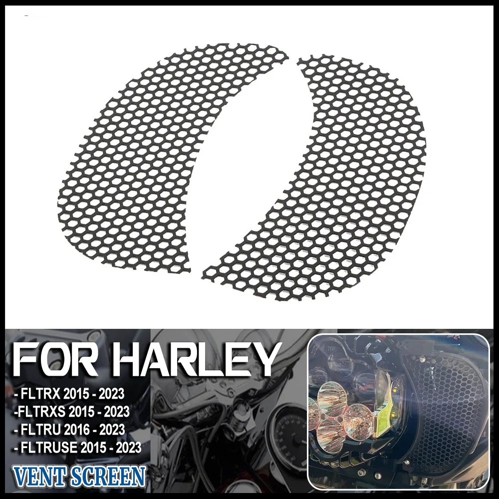 Fairing Mesh Grill Side Vent Screen for Harley Road Glide Custom FLTRX Special FLTRXS Glide Ultra FLTRU FLTRUSE 2015-2023
Fairing Mesh Grill Side Vent Screen for Harley Road Glide Custom FLTRX Special FLTRXS Glide Ultra FLTRU FLTRUSE 2015-2023