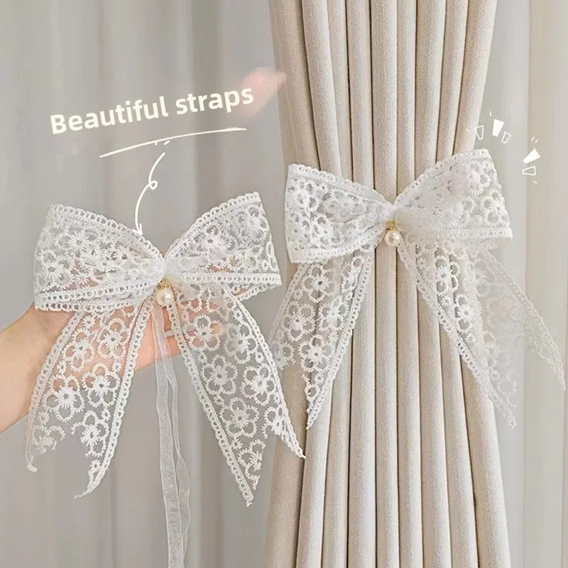 Легкие роскошные французские кружевные занавески с бантом, корейский дизайн без сверления. Элегантно украшает прозрачные шторы, добавьте романтическую атмосферу
Легкие роскошные французские кружевные занавески с бантом, корейский дизайн без сверления. Элегантно украшает прозрачные шторы, добавьте романтическую атмосферу