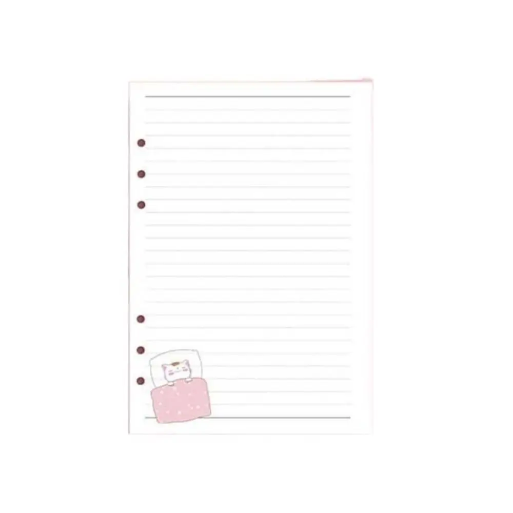 Cat A5 A6 Loose-Leaf Notebook Refill Paper Flower Cartoon 80Sheet Spiral Binder Paper Notebook Separator Paper To Do List
Cat A5 A6 Loose-Leaf Notebook Refill Paper Flower Cartoon 80Sheet Spiral Binder Paper Notebook Separator Paper To Do List