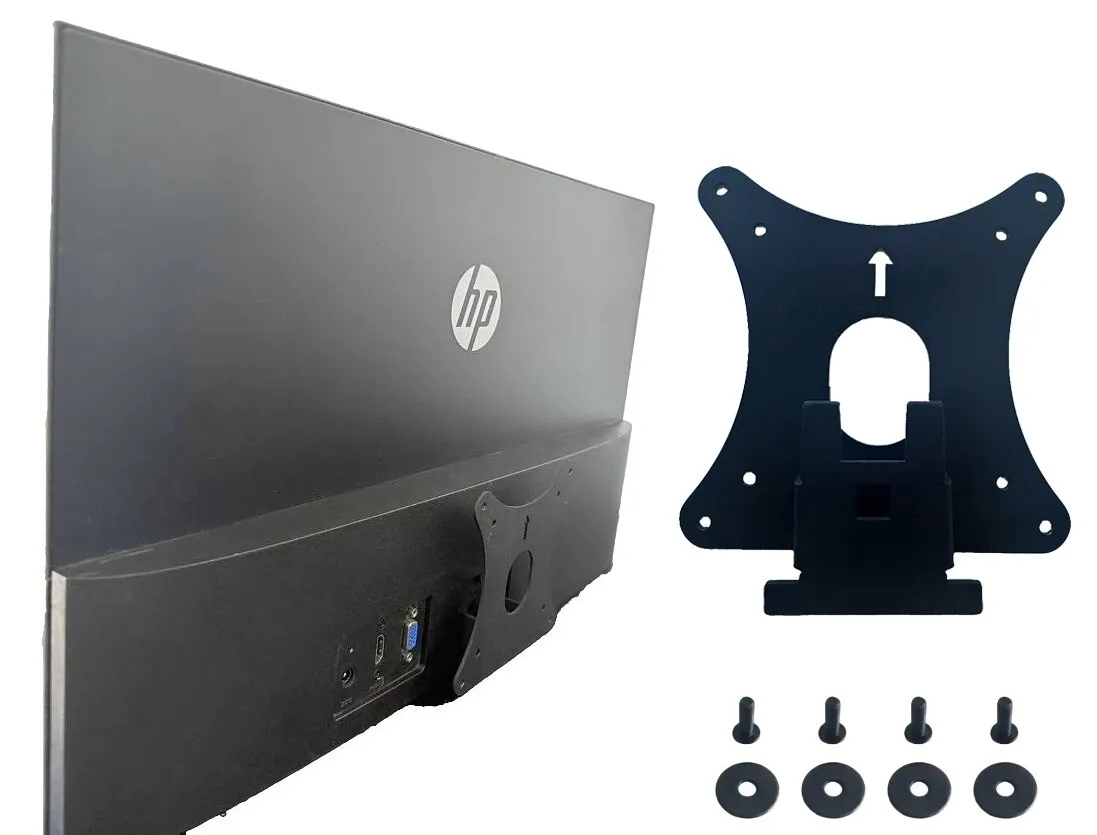 Compatible HP VESA Adapter Pavilion 22M 24M 27M Monitor 75mmx75mm & 100mmx100mm Wall Mounts Arms Stands Bracket 22" 27"
Compatible HP VESA Adapter Pavilion 22M 24M 27M Monitor 75mmx75mm & 100mmx100mm Wall Mounts Arms Stands Bracket 22" 27"