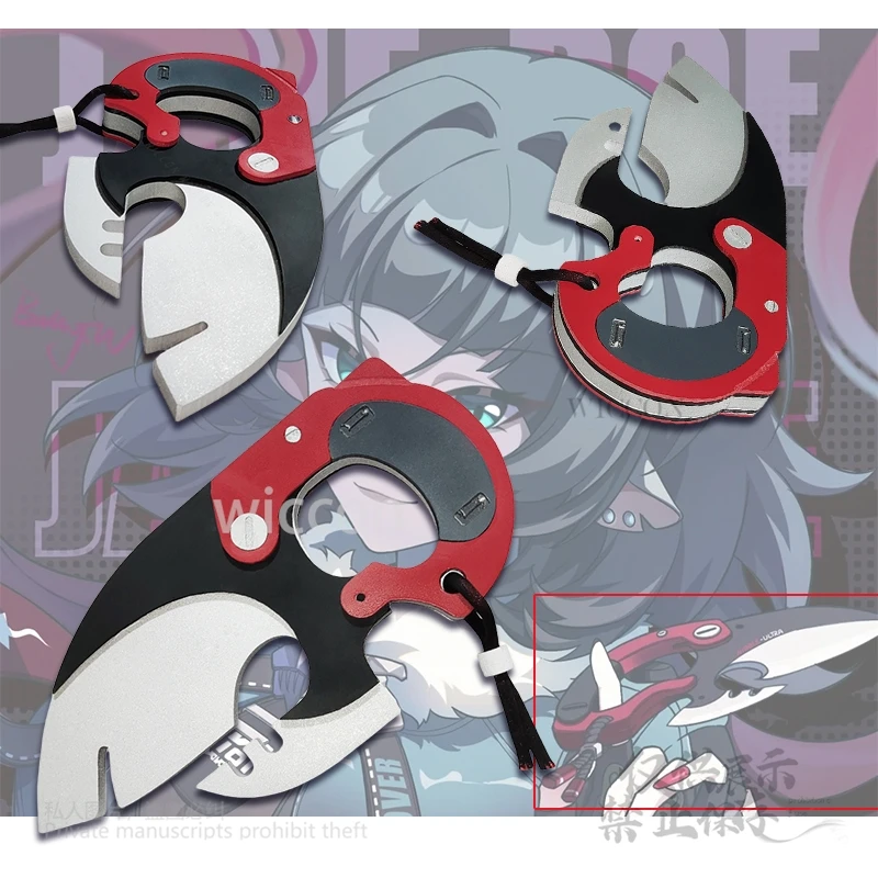 Anime Zenless Zone Zero Jane Doe Cosplay 20cm Knife Props Dagger Props Bendable Shaped Accessories Prop Halloween Party Handmade
Anime Zenless Zone Zero Jane Doe Cosplay 20cm Knife Props Dagger Props Bendable Shaped Accessories Prop Halloween Party Handmade