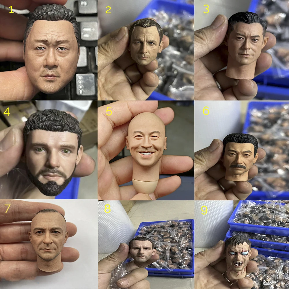 In Stock 1/6 Male Solider Head Sculpt Carving Model Fit 12'' Action Figure Body for Fan Collection Toys
In Stock 1/6 Male Solider Head Sculpt Carving Model Fit 12'' Action Figure Body for Fan Collection Toys