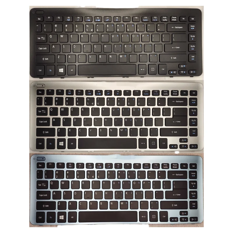 Новая оригинальная клавиатура для ноутбука ACER V5-471 V5-431G V5-471G MS2360 с серебристо-черной синей рамкой клавиатуры
Новая оригинальная клавиатура для ноутбука ACER V5-471 V5-431G V5-471G MS2360 с серебристо-черной синей рамкой клавиатуры