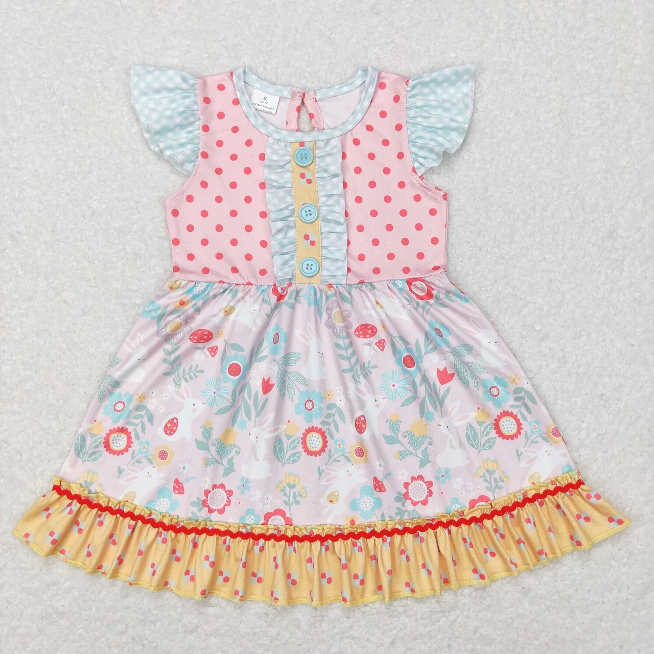 Wholesale Baby Girl Easter Dress Kids Short Sleeves Rabbit Floral One Piece Children Infant Toddler Spring Flower Ruffle Clothes
Wholesale Baby Girl Easter Dress Kids Short Sleeves Rabbit Floral One Piece Children Infant Toddler Spring Flower Ruffle Clothes