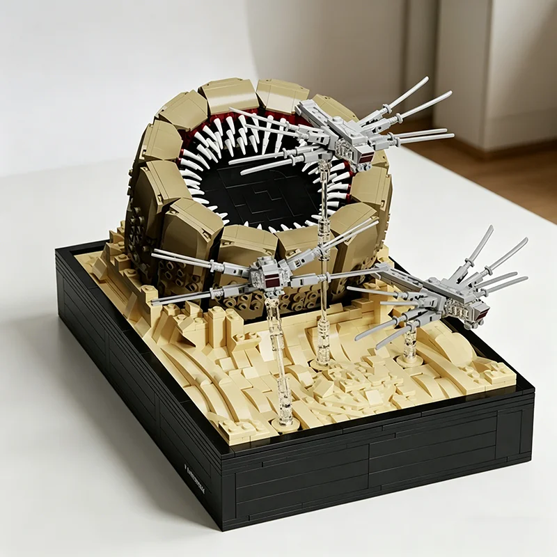 1488PCS Sandworm Strike Building Block Desert Scene Model Bricks Toy Desktop Ornaments Collectible Science Fiction Movie Lovers
1488PCS Sandworm Strike Building Block Desert Scene Model Bricks Toy Desktop Ornaments Collectible Science Fiction Movie Lovers