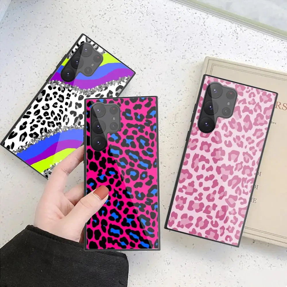 Exquisite leopard print Phone Case For Samsung Galaxy S24 S23 S22 S21 S20 Ultra FE Plus Black Glass Case Cover
Exquisite leopard print Phone Case For Samsung Galaxy S24 S23 S22 S21 S20 Ultra FE Plus Black Glass Case Cover