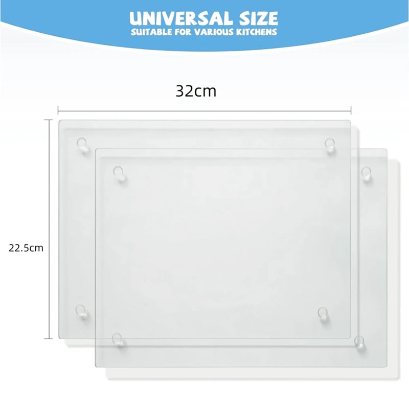 Ultra-Durable 2PCS Acrylic Cutting Boards for Outdoors Counter, Acrylic Chopping Board Clear Cutting Board
Ultra-Durable 2PCS Acrylic Cutting Boards for Outdoors Counter, Acrylic Chopping Board Clear Cutting Board