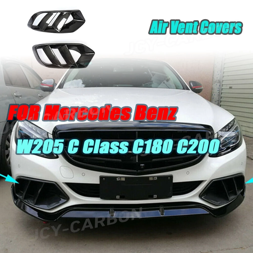 JCYECF For Mercedes Benz C Class W205 C180 200 2015-2019 Front Bumper Air Vent Cover Foglamp Grill Frame Carbon Fiber Body Kit
JCYECF For Mercedes Benz C Class W205 C180 200 2015-2019 Front Bumper Air Vent Cover Foglamp Grill Frame Carbon Fiber Body Kit