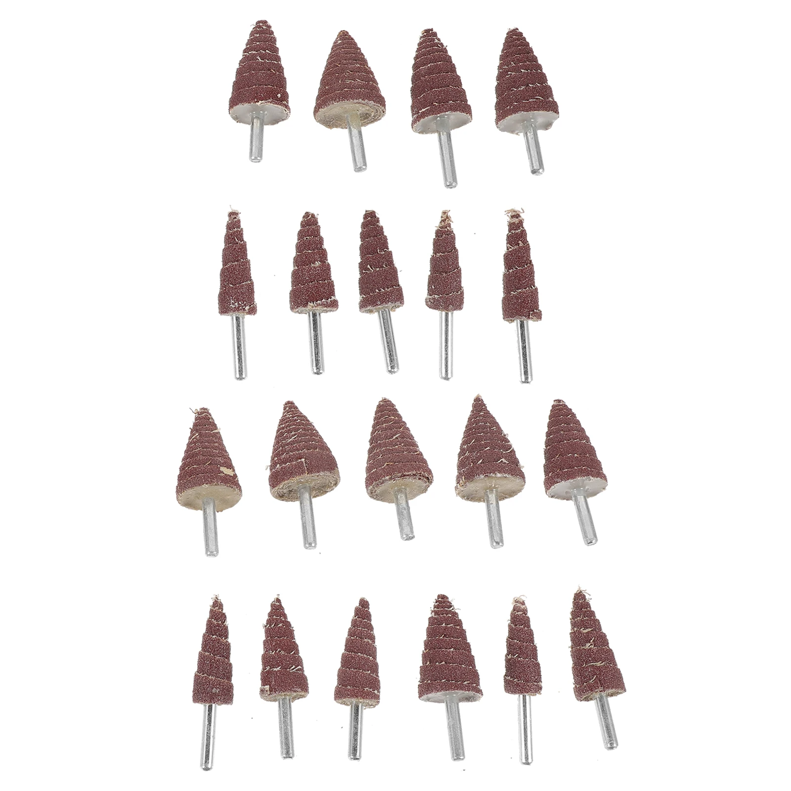 20Pcs Cone Abrasive Flap Wheels Assorted Sizes Sanding Cloth Heads Improve Efficiency Multiple Specifications Flap Wheels
20Pcs Cone Abrasive Flap Wheels Assorted Sizes Sanding Cloth Heads Improve Efficiency Multiple Specifications Flap Wheels