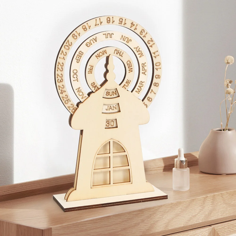 Ferris Wheel Calendar Stylish Perpetual Desk Vintage Desktop Table Boxwood Small
Ferris Wheel Calendar Stylish Perpetual Desk Vintage Desktop Table Boxwood Small