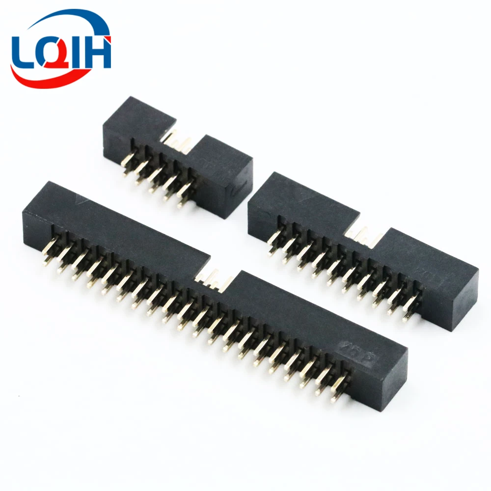 10PCS DC3 2.0mm 2mm Pitch 6P 8P 10P 12P 14P 16P 18P 20P 30P 34P 40 Pin Double Row Male Straight Box Header IDC Socket Connector
10PCS DC3 2.0mm 2mm Pitch 6P 8P 10P 12P 14P 16P 18P 20P 30P 34P 40 Pin Double Row Male Straight Box Header IDC Socket Connector