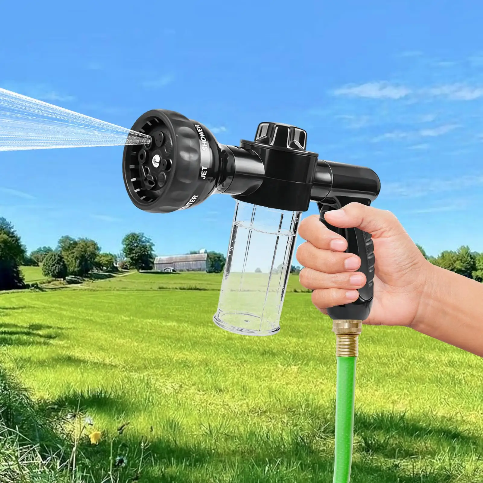 High Pressure Water Nozzle Power Nozzle For Washer Lawn Pressure Sprayer For Backyard Driveway Garden Patio Sidewalk Garage
High Pressure Water Nozzle Power Nozzle For Washer Lawn Pressure Sprayer For Backyard Driveway Garden Patio Sidewalk Garage
