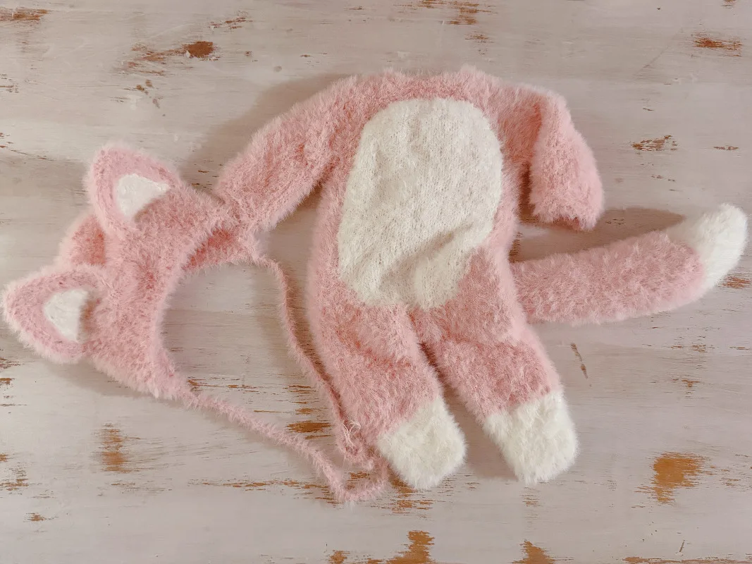 Newborn Photography Props Handmade Knitted Cute Cat Outfit 2pcs Set Hat with Ears for Baby Studio Photoshoot Props Clothing
Newborn Photography Props Handmade Knitted Cute Cat Outfit 2pcs Set Hat with Ears for Baby Studio Photoshoot Props Clothing