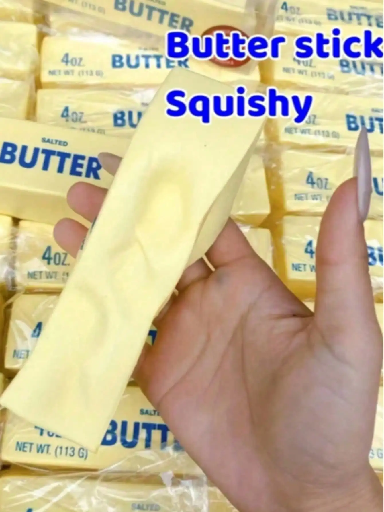 1PC Slow Rising Squishy Butter Stick Antistress Fidget Toy Stress Relief Soft Squeeze Elastic Prank Toy for Adults Party Gift
1PC Slow Rising Squishy Butter Stick Antistress Fidget Toy Stress Relief Soft Squeeze Elastic Prank Toy for Adults Party Gift