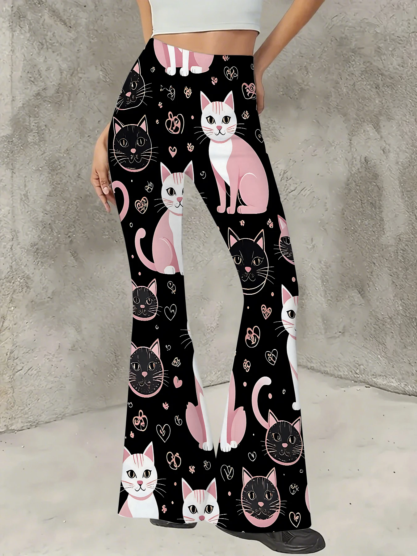 Plus Size All-Over Print Flare Pants Women Stretchy High Waist Bell Bottom
Plus Size All-Over Print Flare Pants Women Stretchy High Waist Bell Bottom