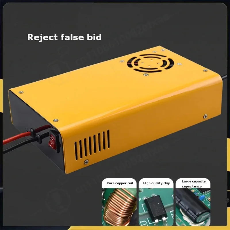 Smart EV Battery Charger 5A 10A 30A Universal Lithium Iron Phosphate LFP Charger for Electric Scooter Golf Cart
Smart EV Battery Charger 5A 10A 30A Universal Lithium Iron Phosphate LFP Charger for Electric Scooter Golf Cart