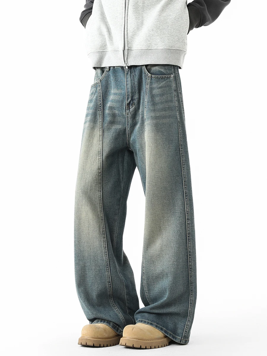 Мужские джинсы Cleanfit American Sle, зимние, повседневные, свободные, прямые, винтажные, из смесового хлопка и полиэстера
Мужские джинсы Cleanfit American Sle, зимние, повседневные, свободные, прямые, винтажные, из смесового хлопка и полиэстера