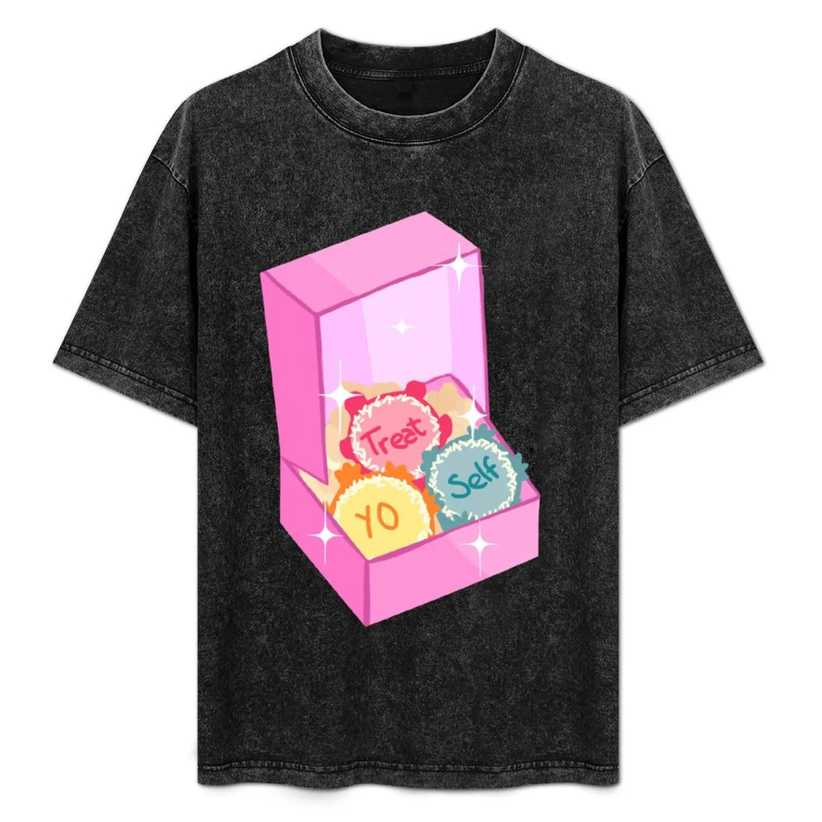 Treat Yo Self!! T-Shirt Fashion Print Casual Short Sleeve
Treat Yo Self!! T-Shirt Fashion Print Casual Short Sleeve