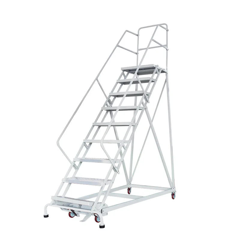 Mobile climbing ladder Warehouse Mobile climbing pickup platform Detachable cargo ladder Safety anti-skid climbing car with
Mobile climbing ladder Warehouse Mobile climbing pickup platform Detachable cargo ladder Safety anti-skid climbing car with